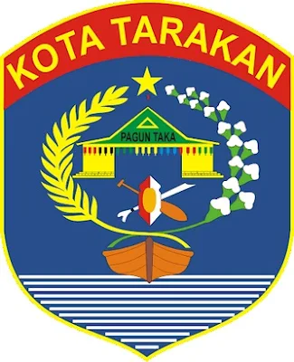 Logo / Lambang Kota Tarakan - Latar (Background) Putih & Transparent (PNG)