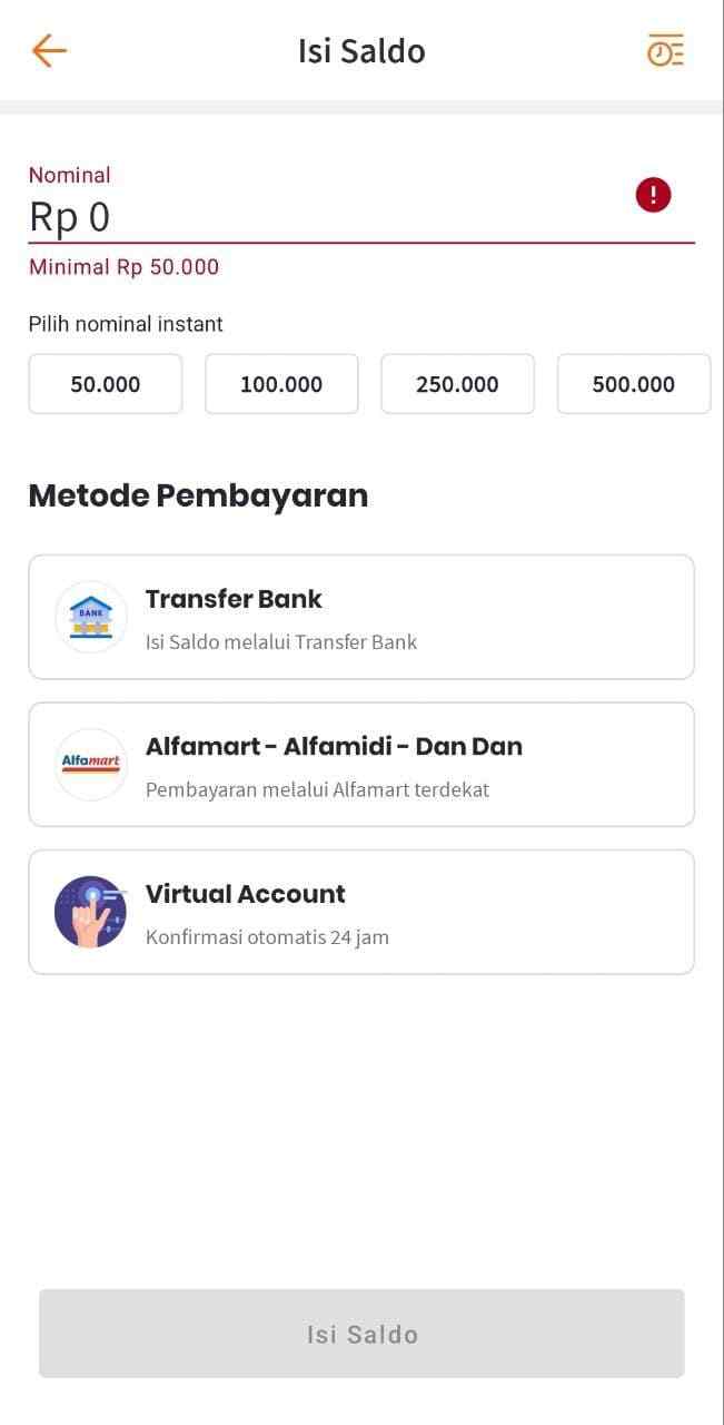 Cara Isi Saldo Pulsa Murah di Market Pulsa Via Transfer Bank, Alfamart, Alfamidi, DanDan & Virtual Account