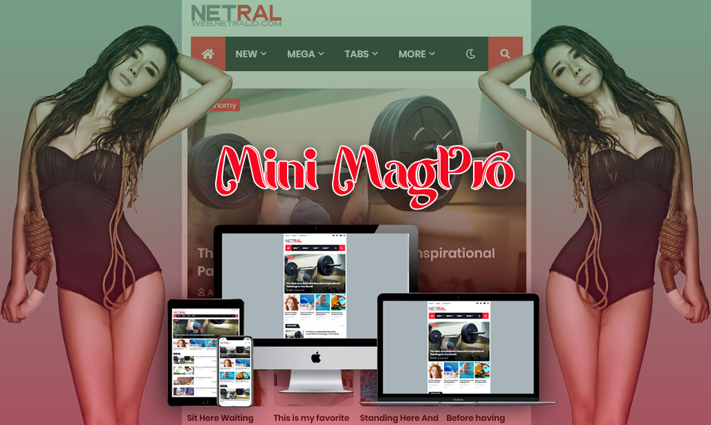 Redesign Mini Mag-pro - Responsive News & Magazine Blogger Template