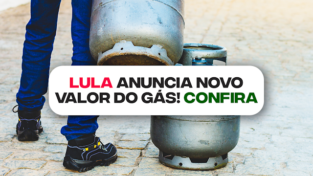 Lula anuncia NOVO valor do gás de cozinha; veja quem recebe de graça
