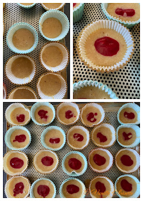 FINANCIERS MIEL ET FRAMBOISES