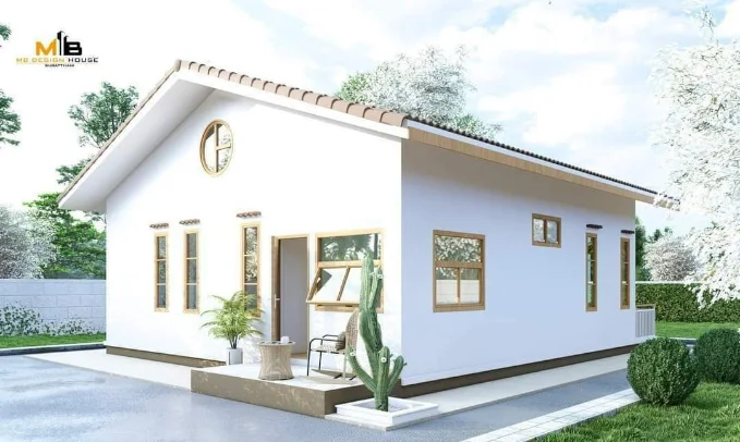Desain rumah minimalis atap pelana