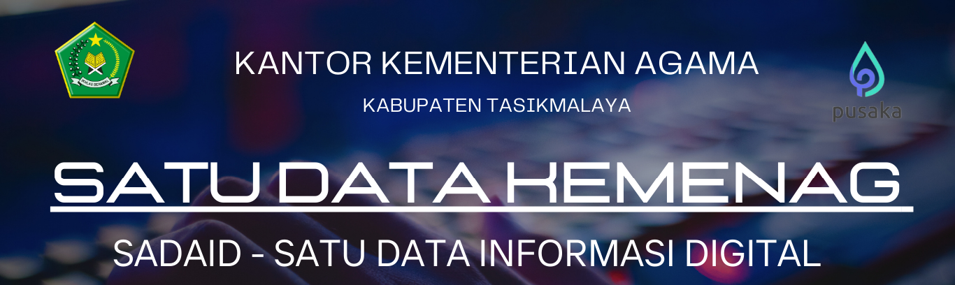 SATU DATA KEMENTERIAN AGAMA 
