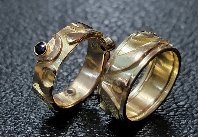 Ellensburg blue custom jewelry jeweler wedding set gold patrick stanton gallery one sterling sliver fire agate diamonds