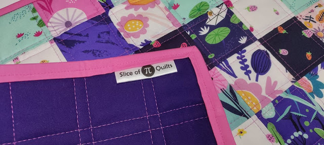 Fabric patchwork quilted placemats for kids