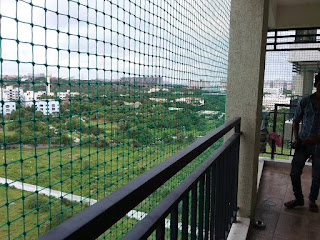 balcony net installation in hyderabad