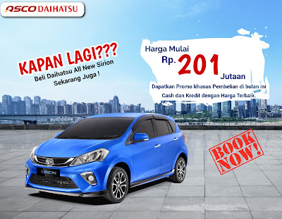 Promo Daihatsu Sirion Awal Tahun 2022