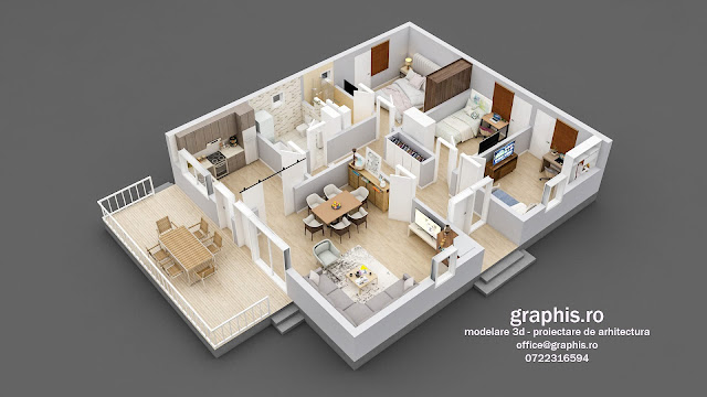 Proiectare de arhitectura / Modelare 3d