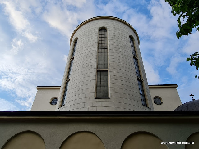 Warszawa Warsaw Praga Południe modernizm architektura architecture  świątynia konkatedra Matki Bożej Zwycięskiej Kamionek Konstanty Jakimowicz