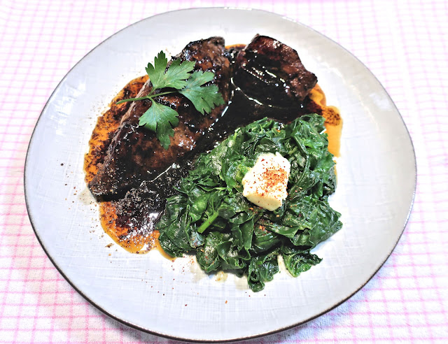 Foie de veau à la florentine