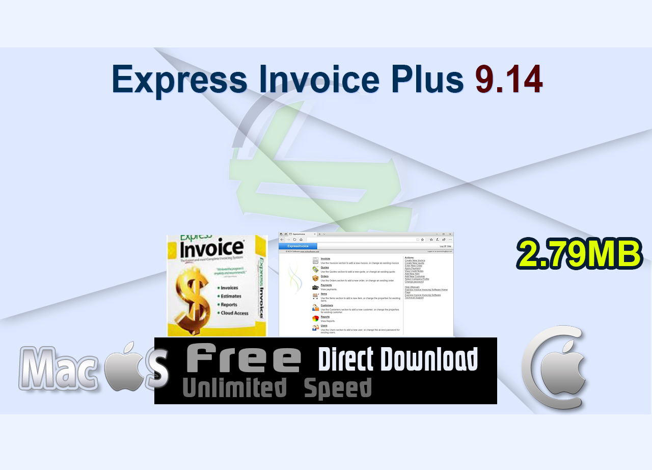 Express Invoice Plus 9.14