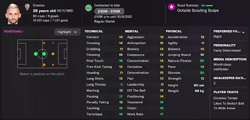 Marcelo Brozović FM22