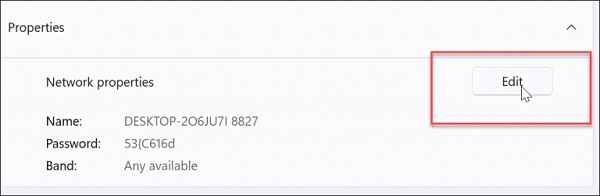 كيفية تنشيط نقطة اتصال الكمبيوتر المحمول التي تعمل بنظام Windows 11؟  من خلال الإعدادات