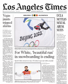 Los Angeles Times 9 February 2022