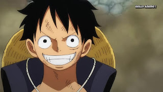 ワンピースアニメ 997話 ワノ国編 | ルフィ かっこいい | ONE PIECE Monkey D. Luffy