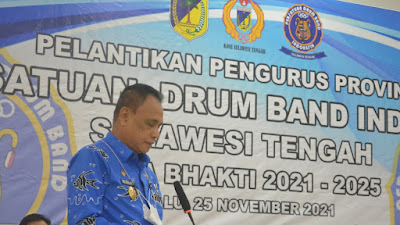 Drum Band Sulteng Punya Pengurus, Berikut Harapan Gubernur