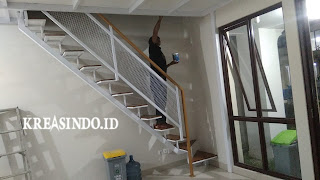 Mezzanine Yang Terpasang di Ruang Tamu Pesanan Bpk Triari di Citra Raya Cikupa Tangerang