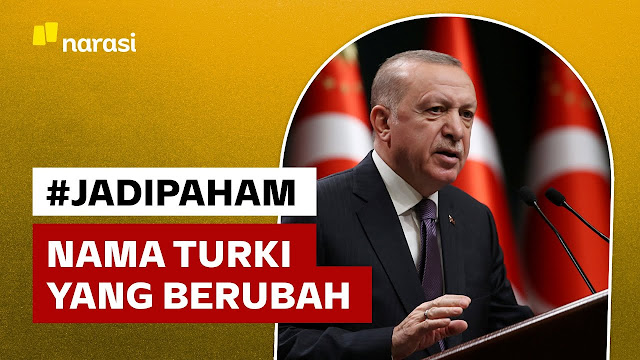 Presiden Turki Recep Tayyip Erdogan berencana untuk mengubah nama resmi negara yang dipim Mengejutkan, Ini Alasan Erdogan Ubah Nama Resmi Turki