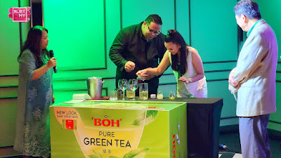 TEMU MESRA AZIRA SHAFINAZ DUTA JENAMA BOH PURE GREEN TEA