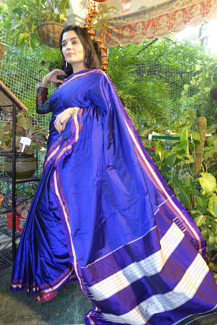Khun saree with ilkal pallu