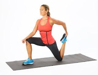 Kneeling Hip flexor stretch