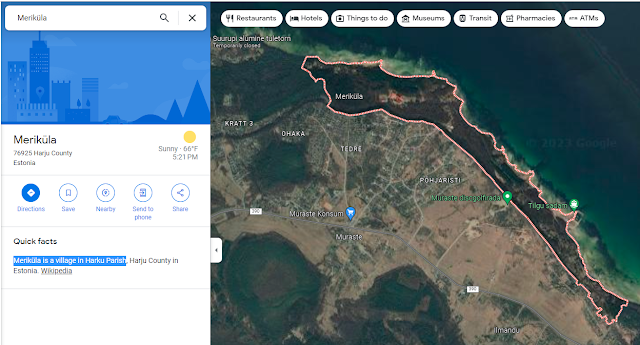 Google Maps Meriküla