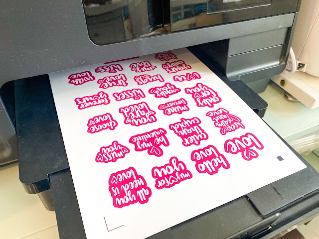 silhouette print and cut, print and cut, silhouette studio v4, print bleed, online labels sticker paper