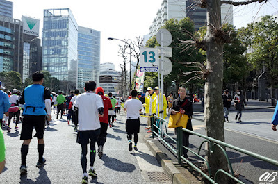 2016 TOKYO MARATHON race 13K