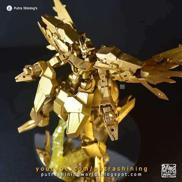 HGBD:R Re:Rising Gundam Custom Paint Gold! by Putra Shining