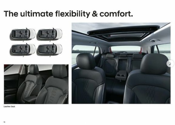 Hyundai Creta Sunroof and Seat Spec