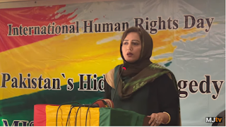Islamabad; Lapata afrad Seminar se Asma Sherazi ka Khitab