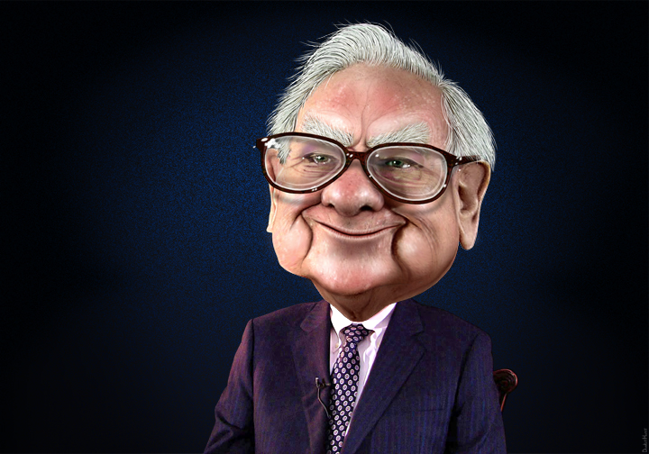 Warren Buffett - Caricature