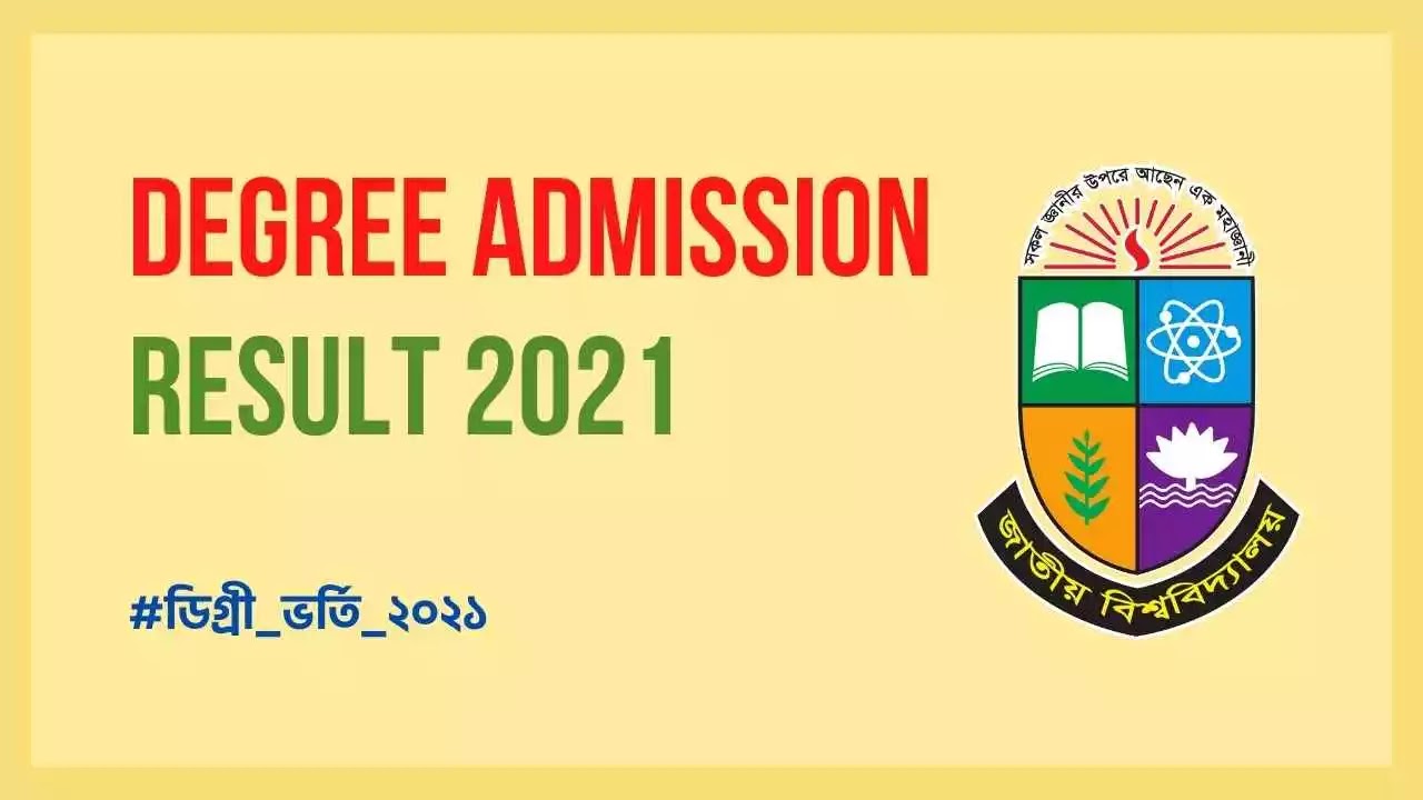 Degree Admission Result 2021