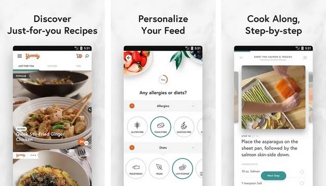 أفضل 10 تطبيقات طبخ لنظام Android