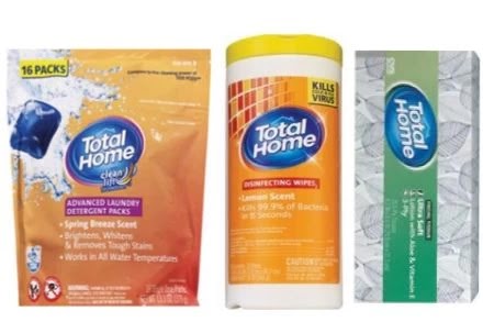 Total Home Laundry Detergent, Wipes & Tissue Deal