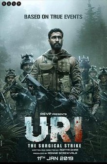 Uri The Surgical Strike 2019 300MB BlueRay 480p 