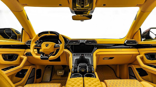 Yellow Mansory Venatus Lamborghini Urus Build Can Hurt Your Eyes