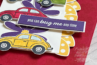 CAS(e) the Mini Switcharoo with Hello Ladybug and Driving By Stamp Sets