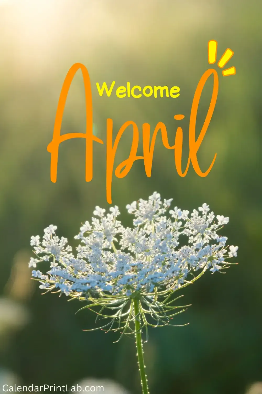 Welcome April Image Download
