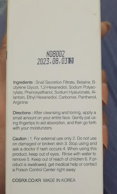 COSRX ADVANCED SNAIL 96 POWER ESSENCE  INGREDIENT LIST  SKINCARE PRODUCT REVIEW  SKINCHEMSCIENCES
