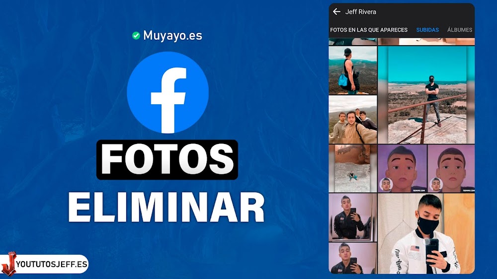 Como BORRAR mis FOTOS de Facebook desde mi Celular 🔵