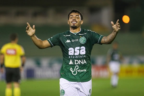Bidu chegando chegando ao Cruzeiro,Jogador é destaque no Guarani
