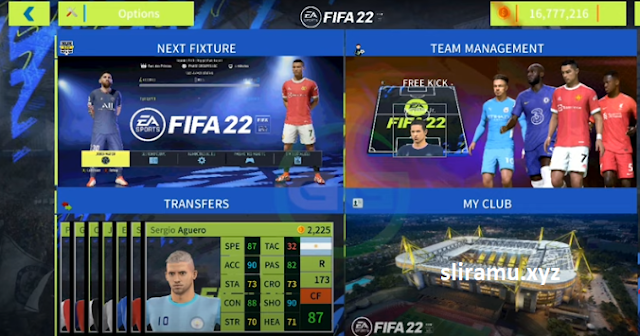 DLS 22 Mod Fifa 22 New Update Transfer & Jersey 21/22