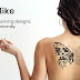 Back shoulder Tattoo design in tattoo deep ink