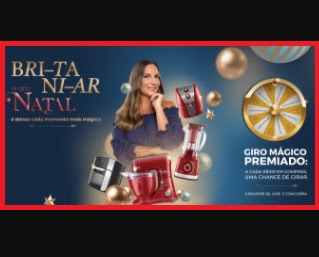 Natal Britânia 2021 Giro Mágico Premiado Promoção