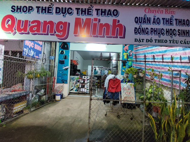 Shop thể dục thể thao Quang Minh Bến Tre