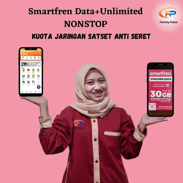 Daftar Harga Smarfren Data Family Pulsa Termurah Terbaru