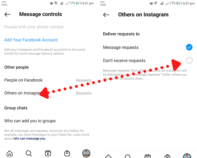 how to hide dm messages on instagram 2021