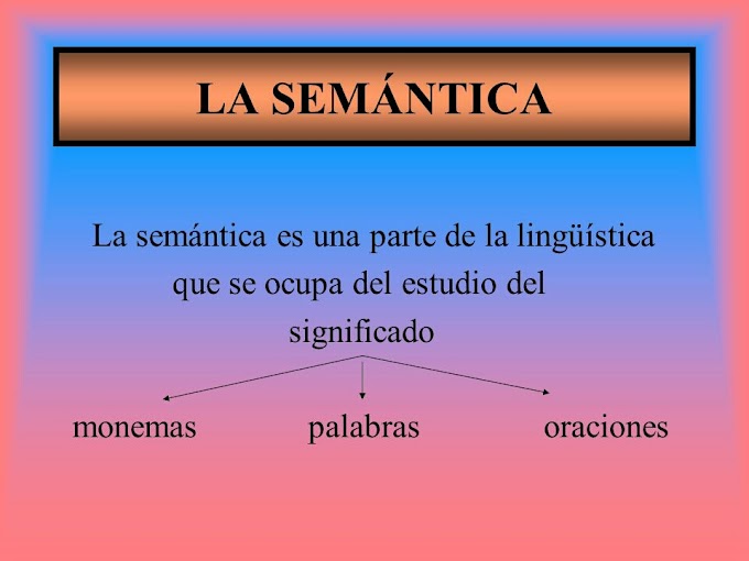 Qué es la semántica