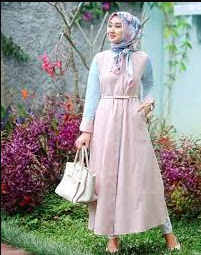 Model Dress Muslim Pesta Dian Pelangi Modern Terbaru ini begitu menawan  buat anda pakai √45+ Model Dress Muslim Pesta Dian Pelangi Modern 2022